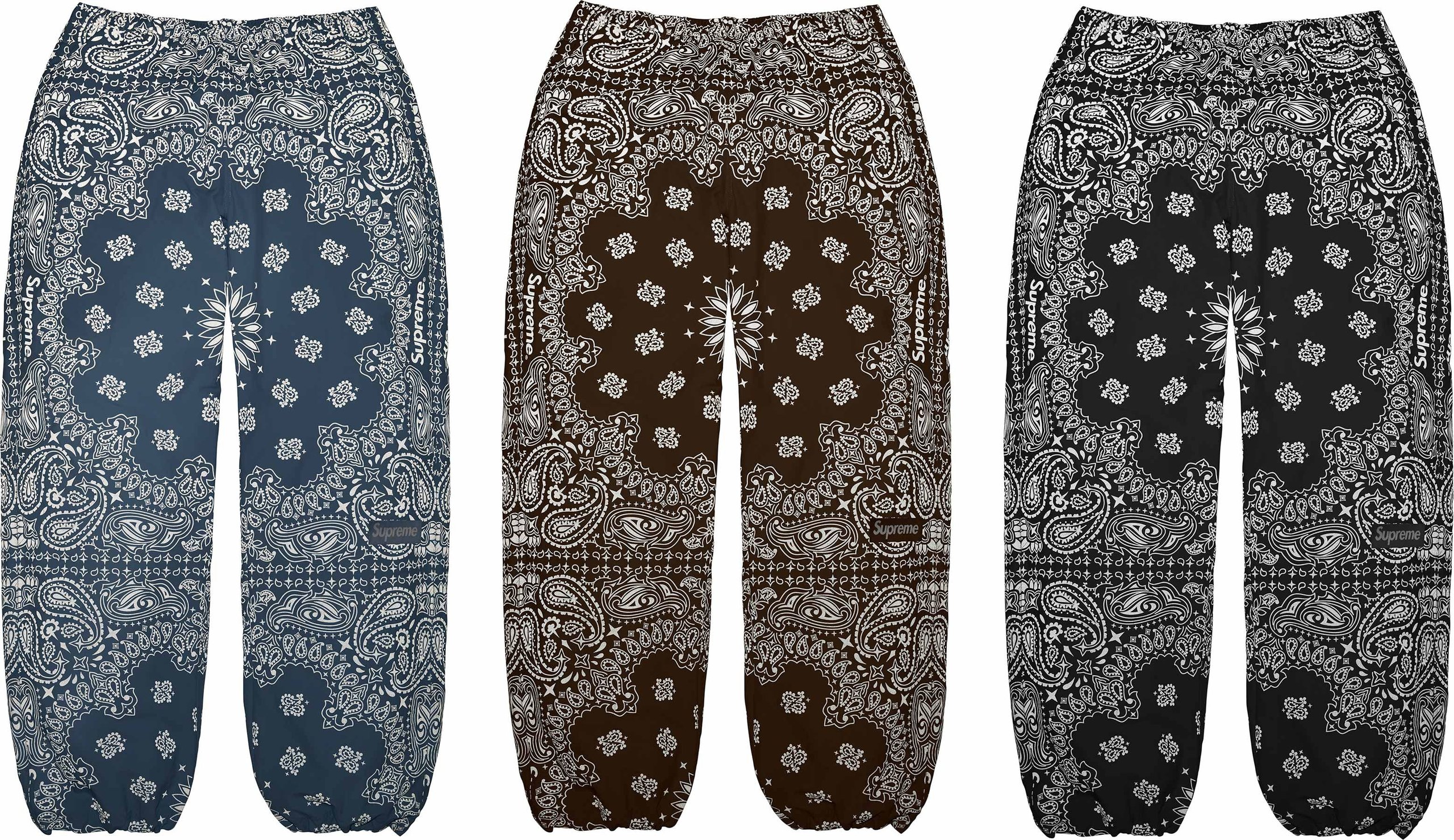 Reflective Bandana Track Pant view 10